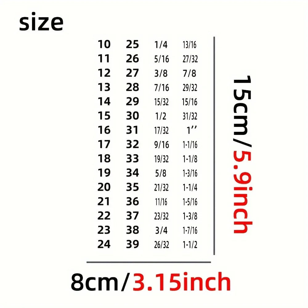 60pcs Mechanical Drive Socket Label Stickers | Quick and Easy Reminder Toolbox Decals
