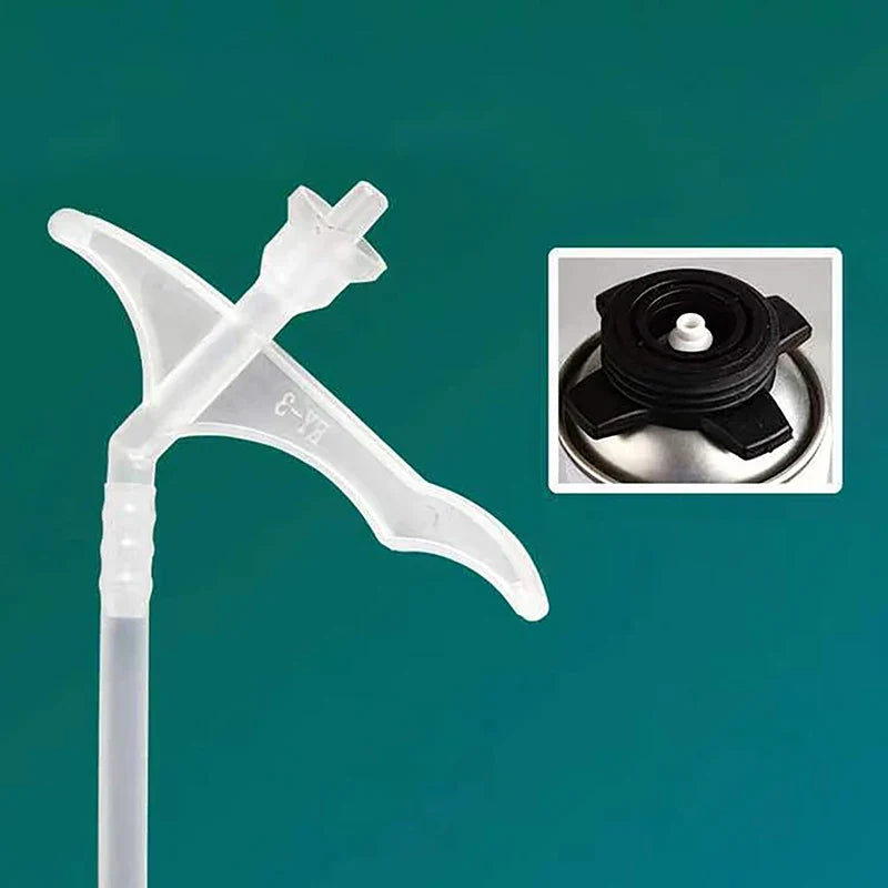 10 PCS Spray Foam Nozzle Tubes | Replacement Gap Filling Nozzles for Polyurethane Foam Gun