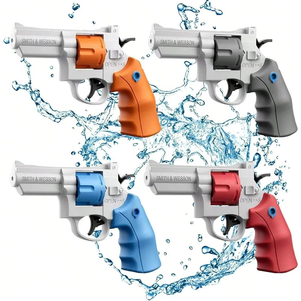 Revolver Water Blaster Toy | Outdoor Summer Fun for Kids