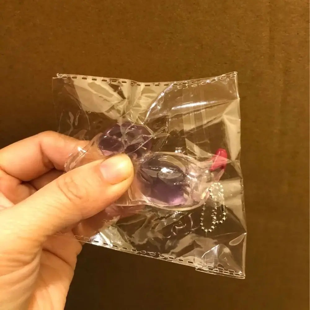 Squeeze Bean Fidget Toy | Cute Stress Relief Keychain
