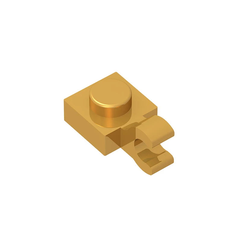 PLATE 1X1 W/HOLDER VERTICAL Building Block | Compatible with Lego 6019 61252