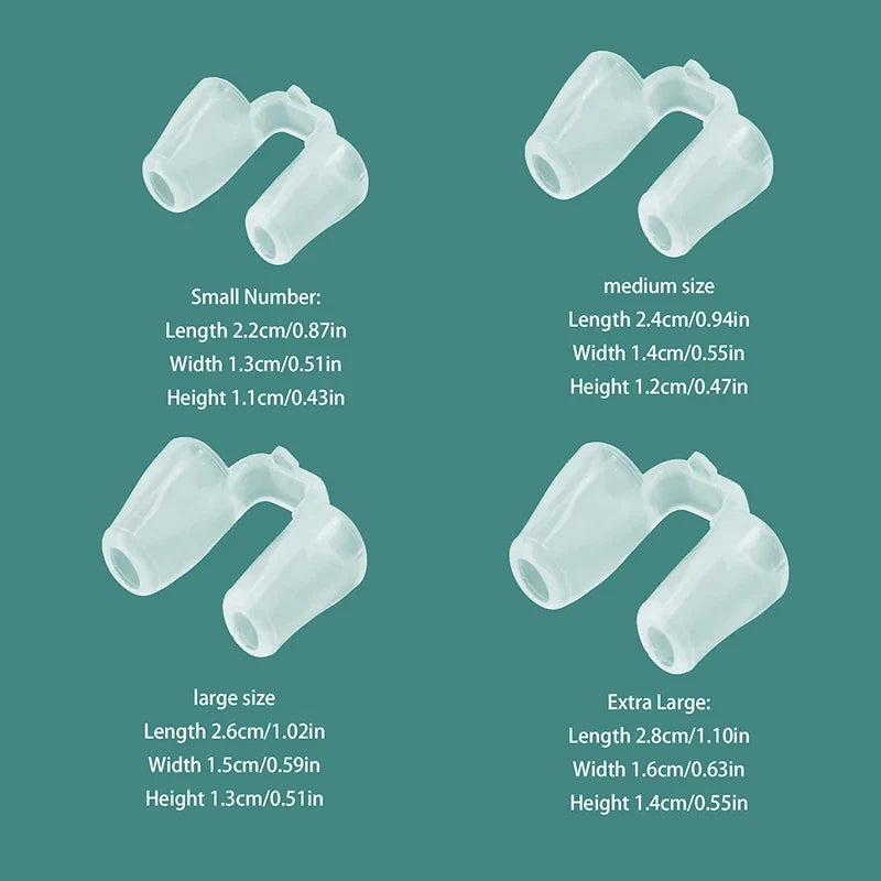 Nasal Support Clip for Rhinoplasty Recovery | Silicone Nose Shaper for Snoring