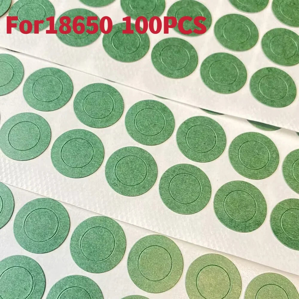 18650 21700 32650 Li-ion Battery Insulation Gasket | Barley Paper Cell Hollow Insulating Pads