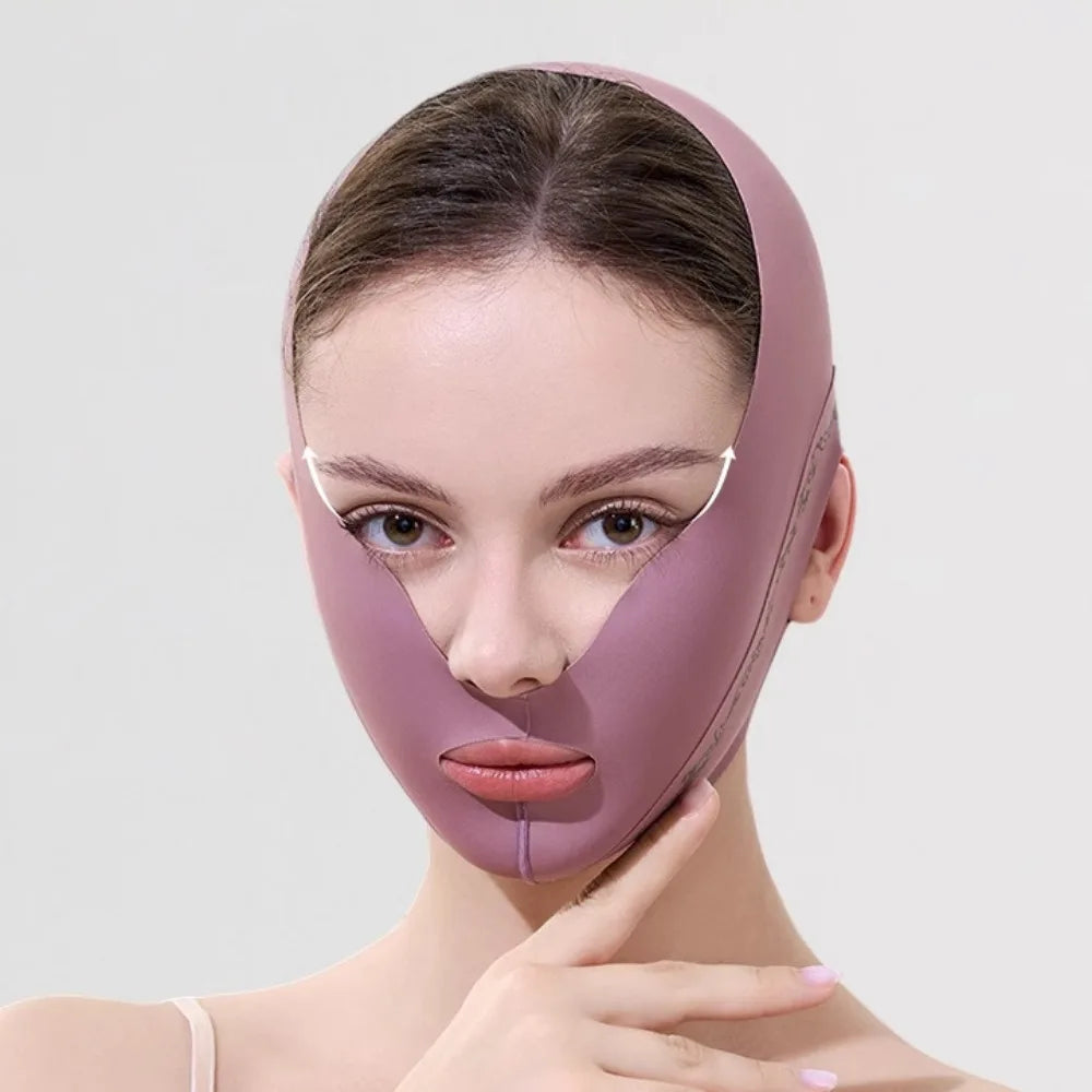 Upgraded Face Slimming Bandage | V Line Face Shaper and Chin Cheek Lifting Belt