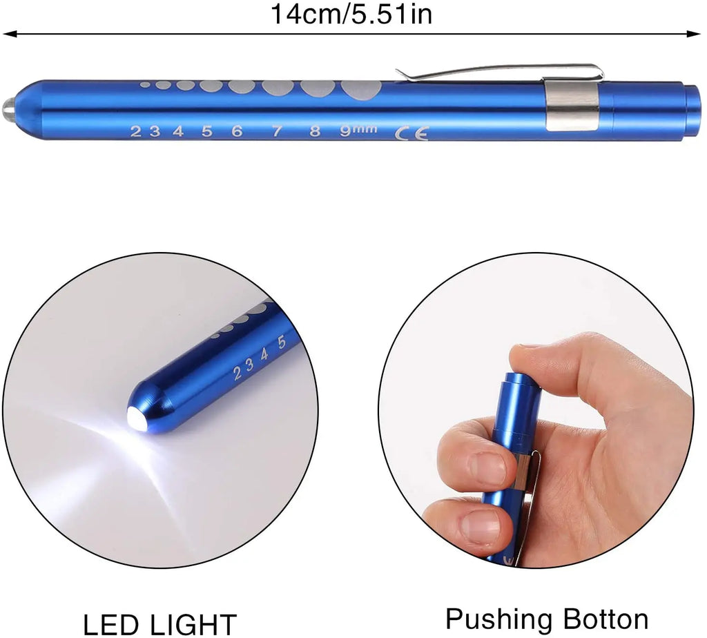 LED Pen Flashlight | Pocket Emergency Light for Medical and Outdoor Use