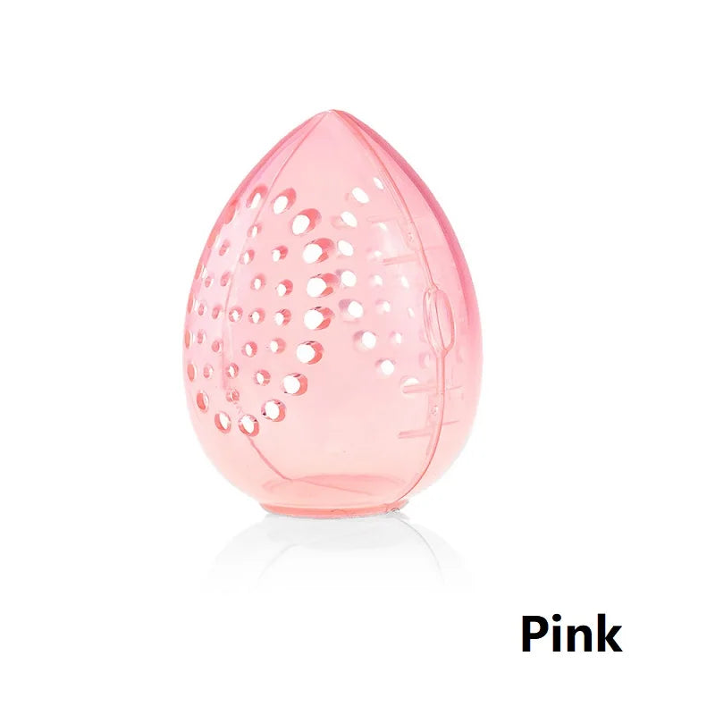 Clear Makeup Sponge Case | Transparent Beauty Blender Holder for Travel