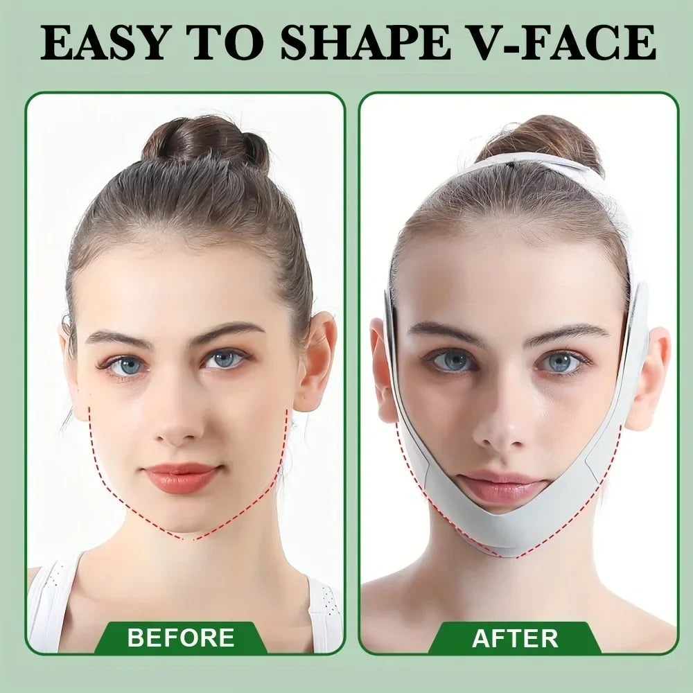 Reusable Face Slimming Bandage | V Line Face Shaper for Chin and Cheek Lift