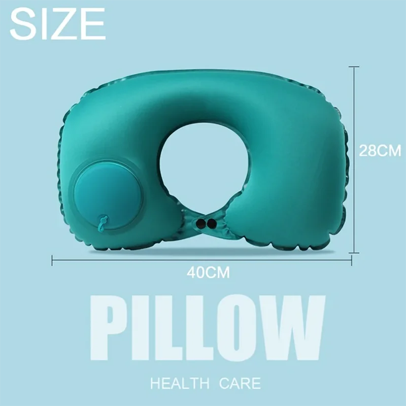 2025 New Inflatable Travel Neck Pillow | Portable U-Shaped Support Pillow