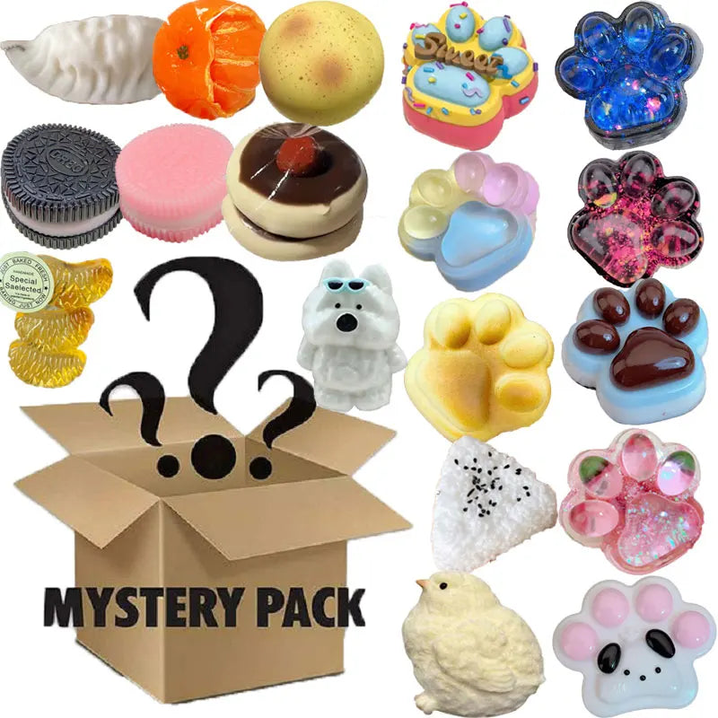 Kawaii Cat's Paw Fidget Toy | Stress Relief Squishy Toy