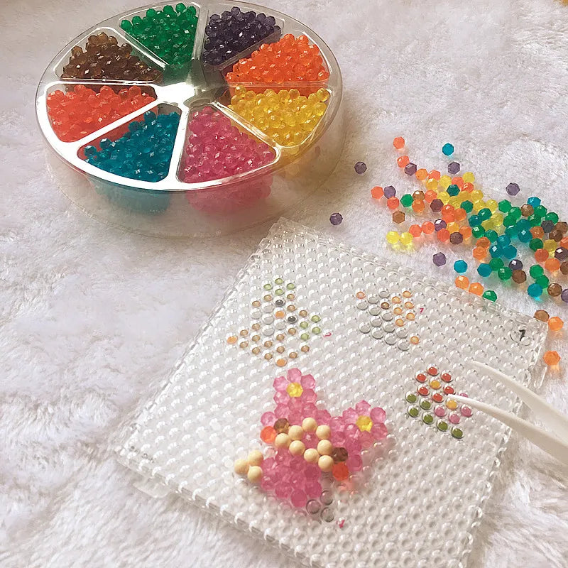 Water Beads Refill Pack | 500 PCS 6 Color Jigsaw Puzzle Set for Kids