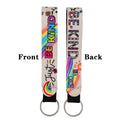 Cartoon Animal Keychain with Wrist Strap | Anti-Lost Lanyard for Keys