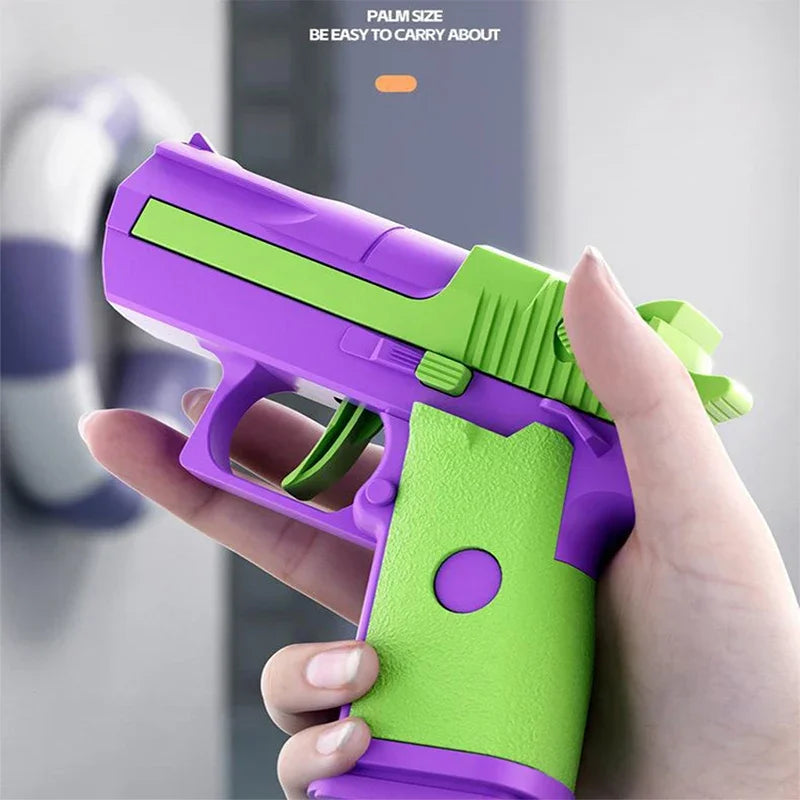 Mini Water Pistol | Mechanical Continuous Firing Water Gun for Summer Pool Shooting Fun