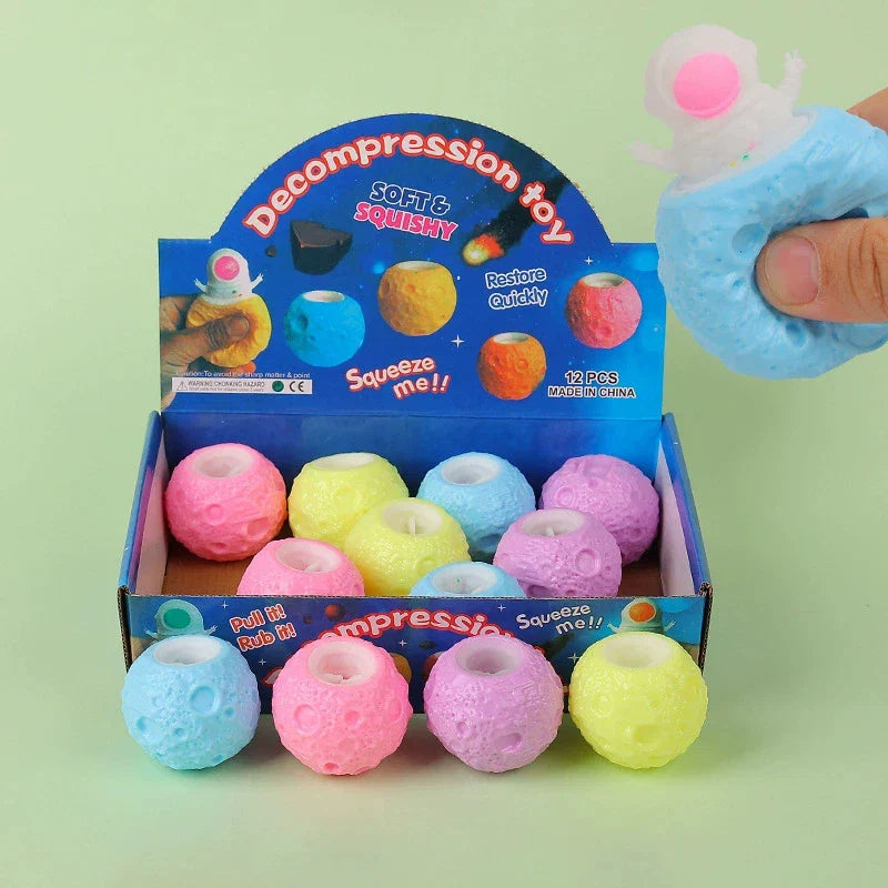 Funny Pop-Up Slow Rebound Squishy Cheese Mouse Cup | Stress Relief Desk Toy