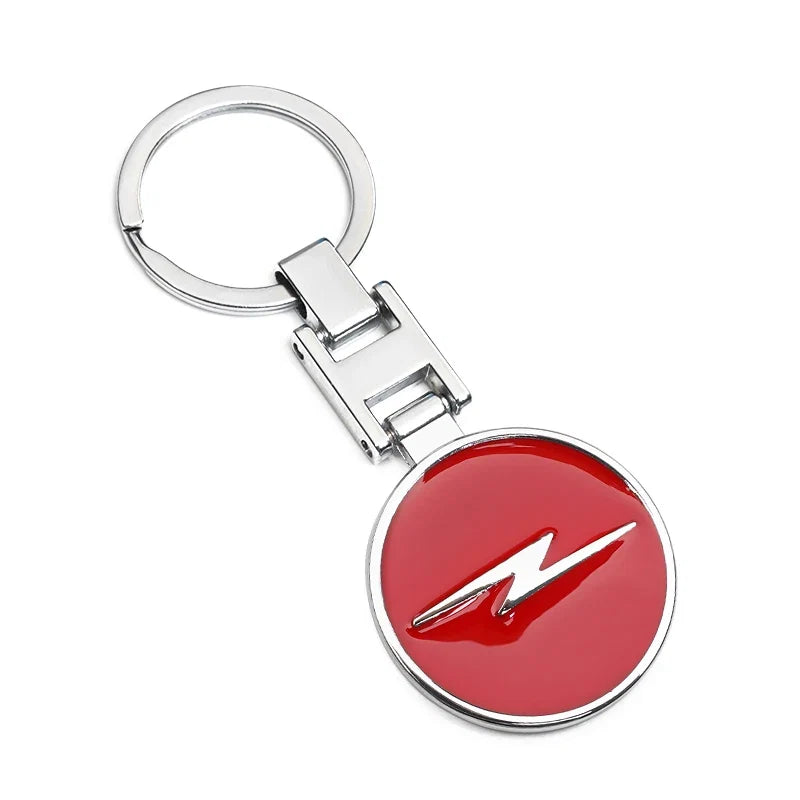 Opel Astra Keychain | Metal Emblem Key Ring for Vauxhall Fans
