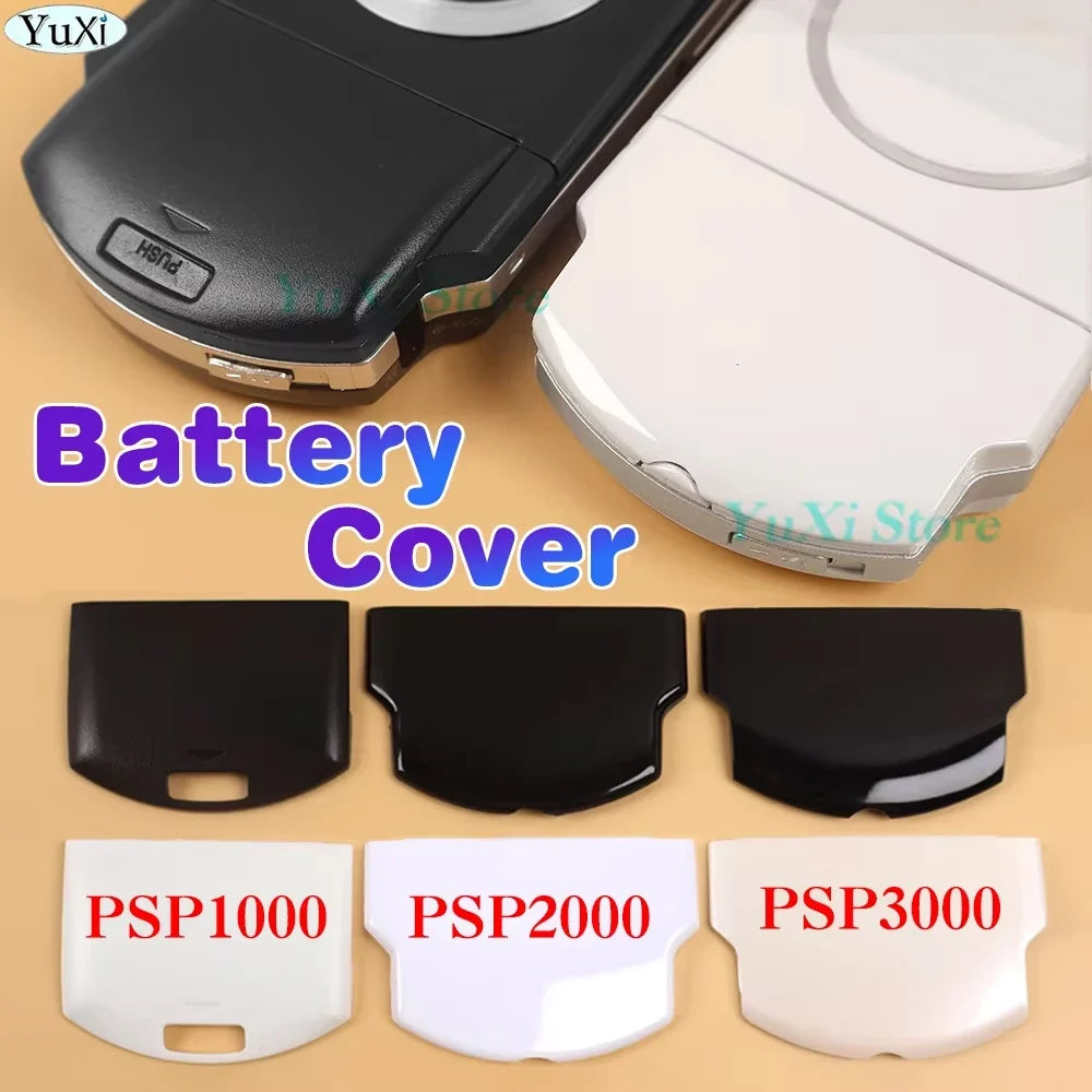 PSP Battery Cover Replacement | Durable Back Door for Sony PSP 1000 2000 3000