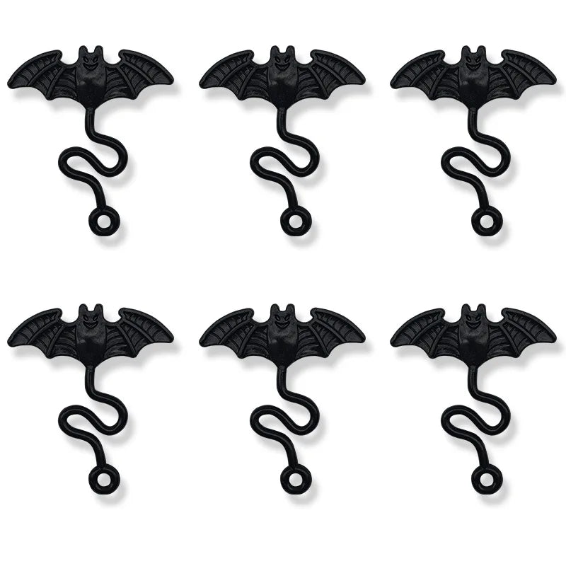 12Pcs Funny Elastic Bat Sticky Toy | Halloween Party Favors and Pinata Fillers for Kids