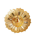 Lotus Incense Burner | Metal Lotus Ash Catcher for Stick and Cone Incense