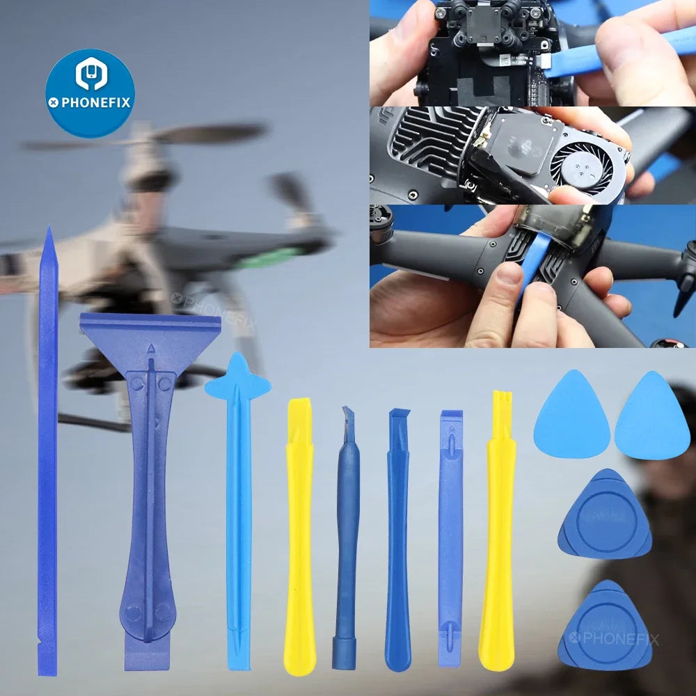 12 in 1 Plastic Pry Tool Kit | Phone and Tablet Screen Repair Opening Tool Set