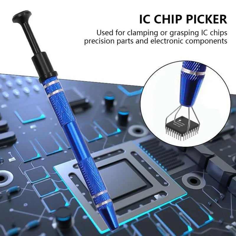 IC Chip Extractor Suction Pen | Electronic Component Pick Up Tool