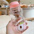 500ml Plastic Water Bottle | Cute Yakult Shape Reusable Drinkware for Kids and Adults