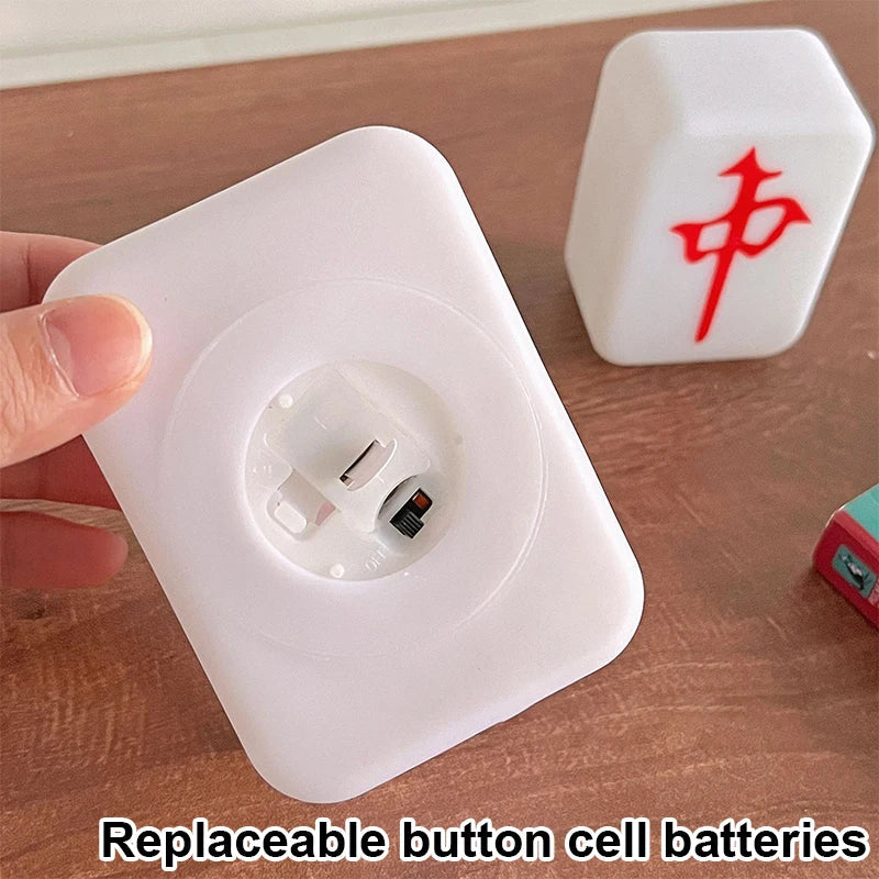 Mahjong Night Light | Soft LED Sleep Light with Eye Protection