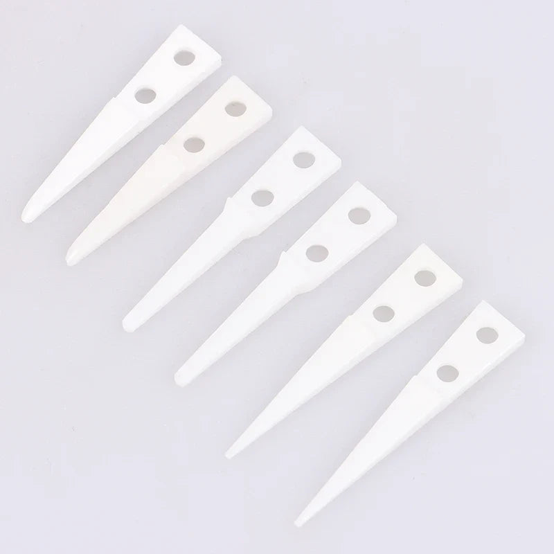 Anti-static Ceramic Tweezers Set | 2pcs Straight and Curved Tip for Electronics Repair