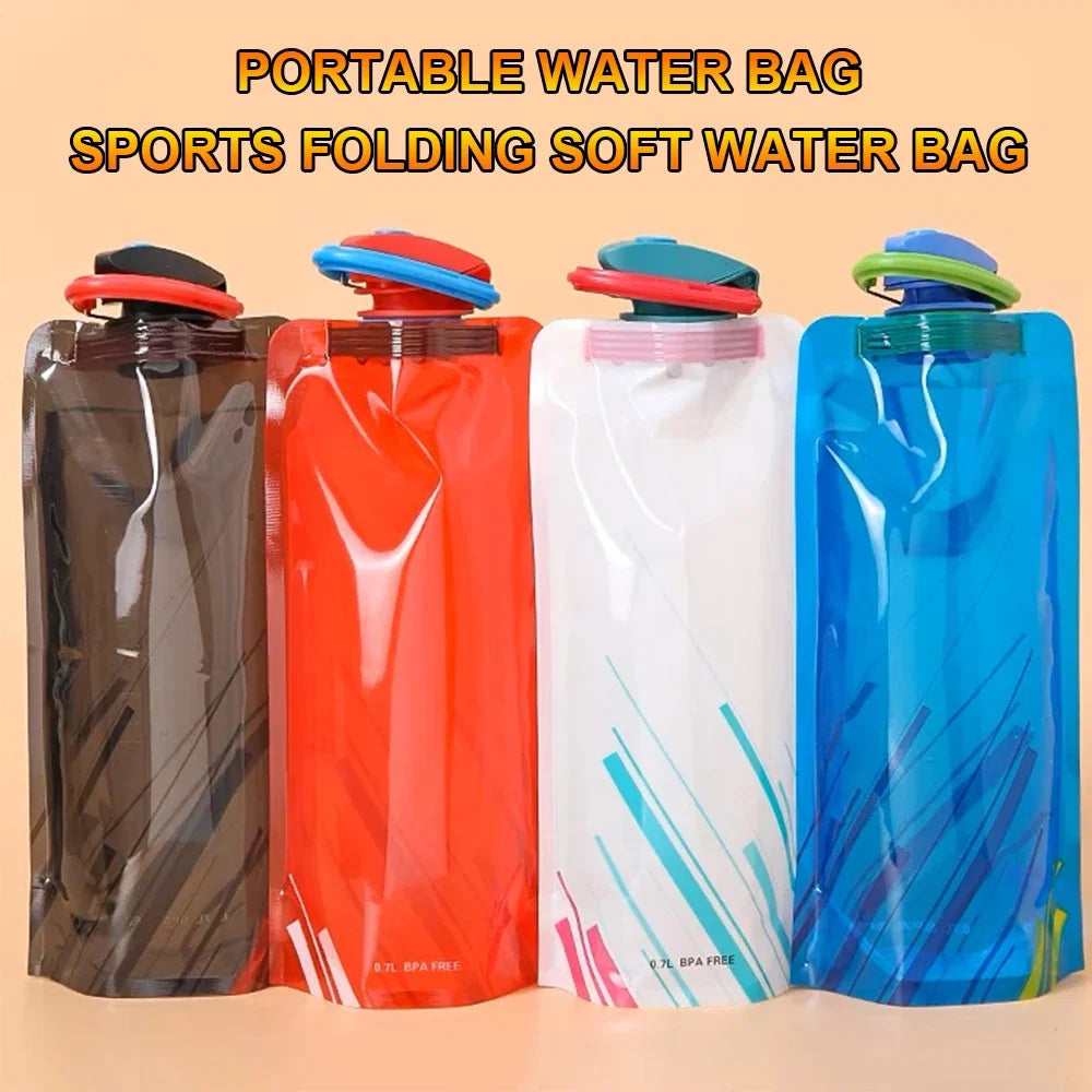 Foldable Outdoor Cycling Water Bottle | Portable Sports Water Cup