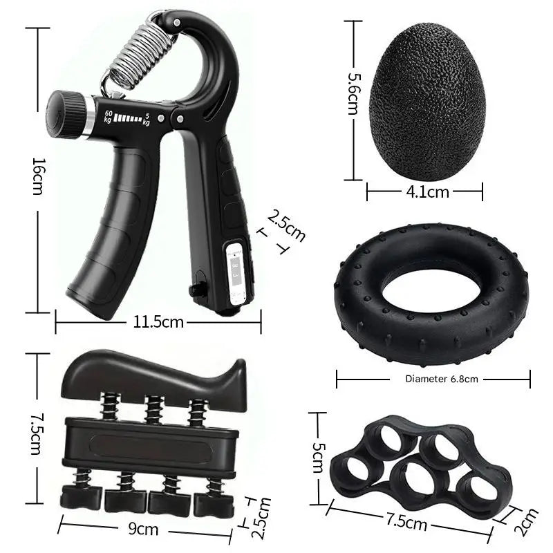 5 Pack Finger Trainer Grip | Hand Grips Strength Device for Men and Women