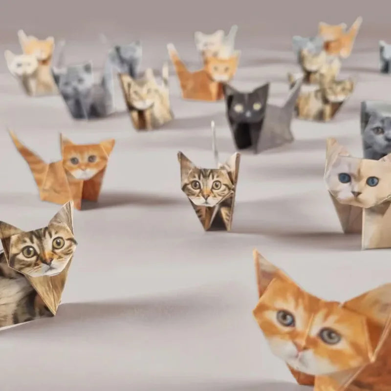 Creative DIY Paper Folding Animals Set | Hands-On Craft Kit for Kids