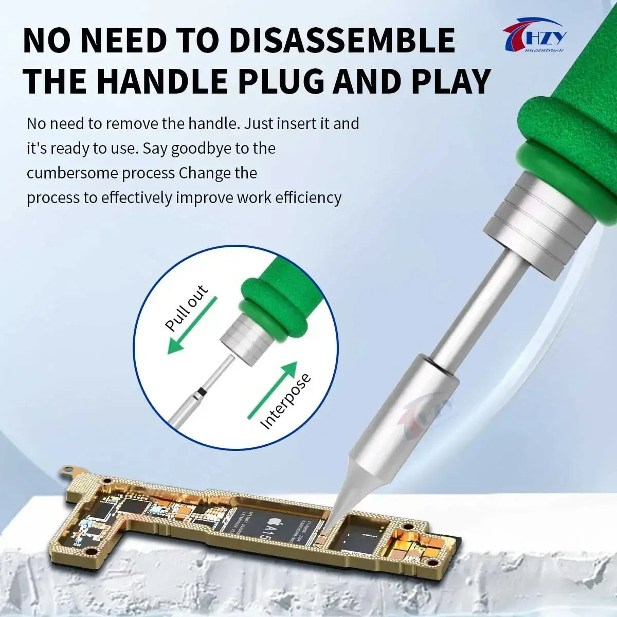 OEM C245 Series Soldering Iron Tips | Universal T245 Handle Soldering Station Tips for Phone Repair