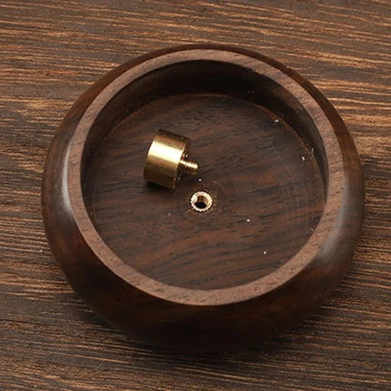 Wooden Incense Holder Ash Catcher | Bowl Shape Incense Burner