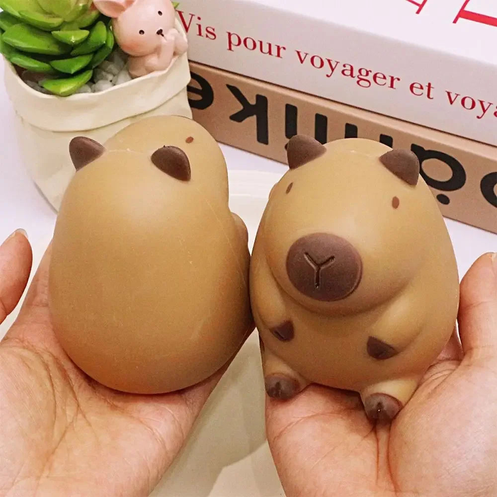 Kawaii Capybara Squeeze Toy | Slow Rebound Stress Relief Decompression Toy