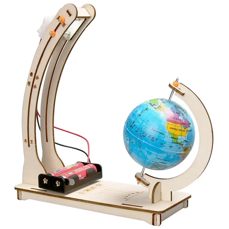 Day Night Globe STEM Kit | DIY Educational Science Toy for Kids 14+