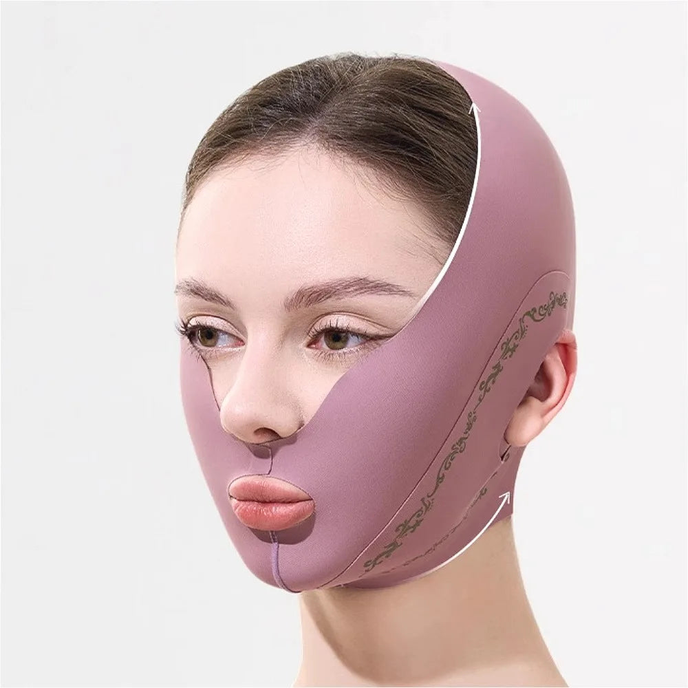 Upgraded Face Slimming Bandage | V Line Face Shaper and Chin Cheek Lifting Belt
