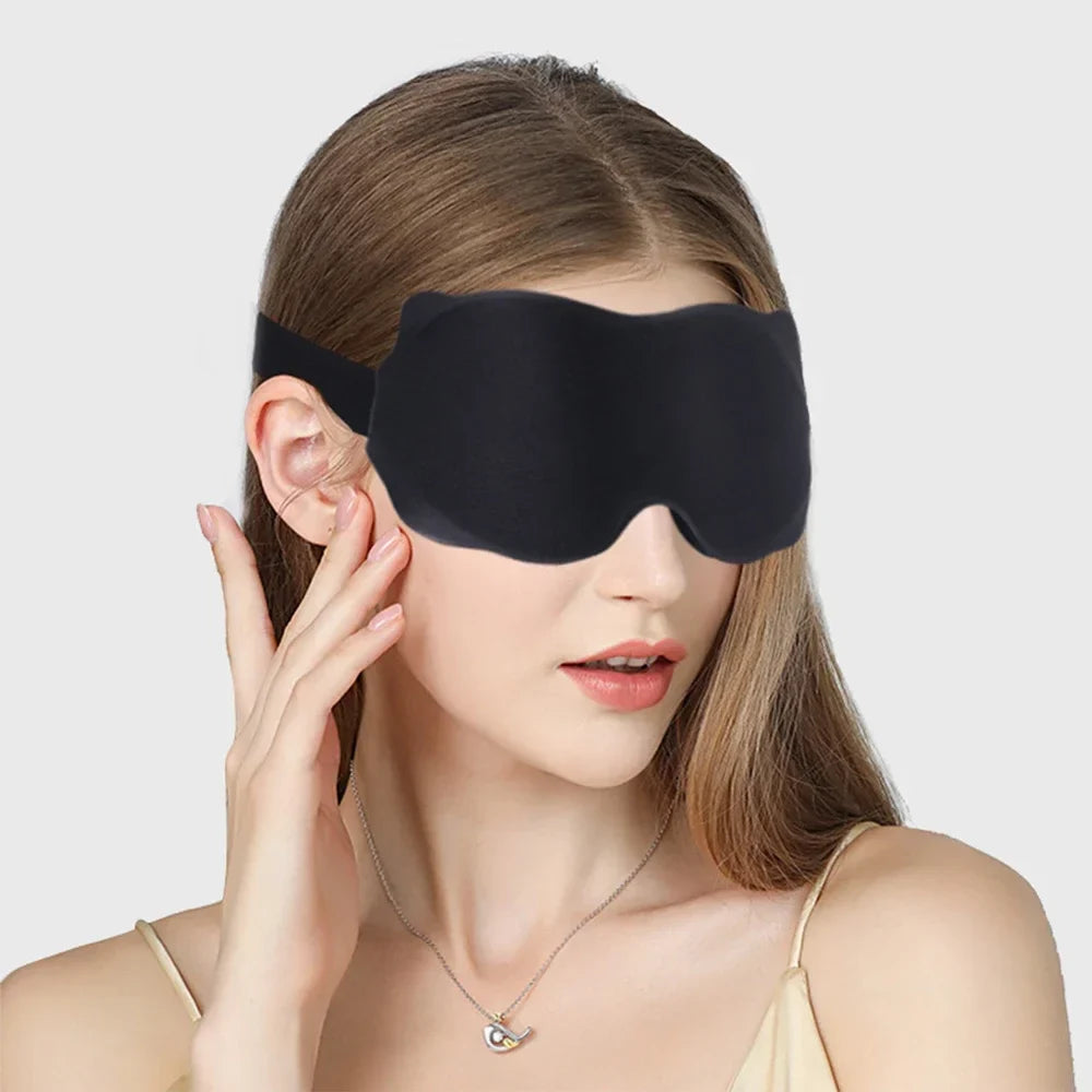 3D Sleep Mask | Contoured Eye Shade for Total Light Blocking