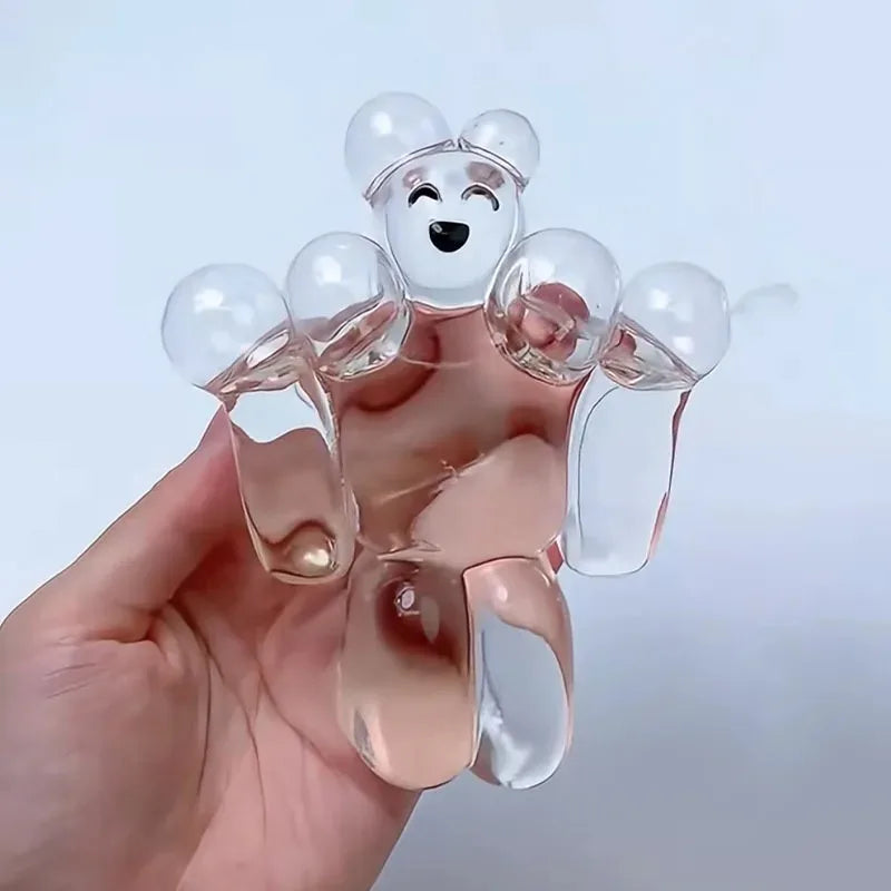 Transparent Jelly Robot Squishy Toy | Super Soft Slow Rebound Water Sense Stress Reliever