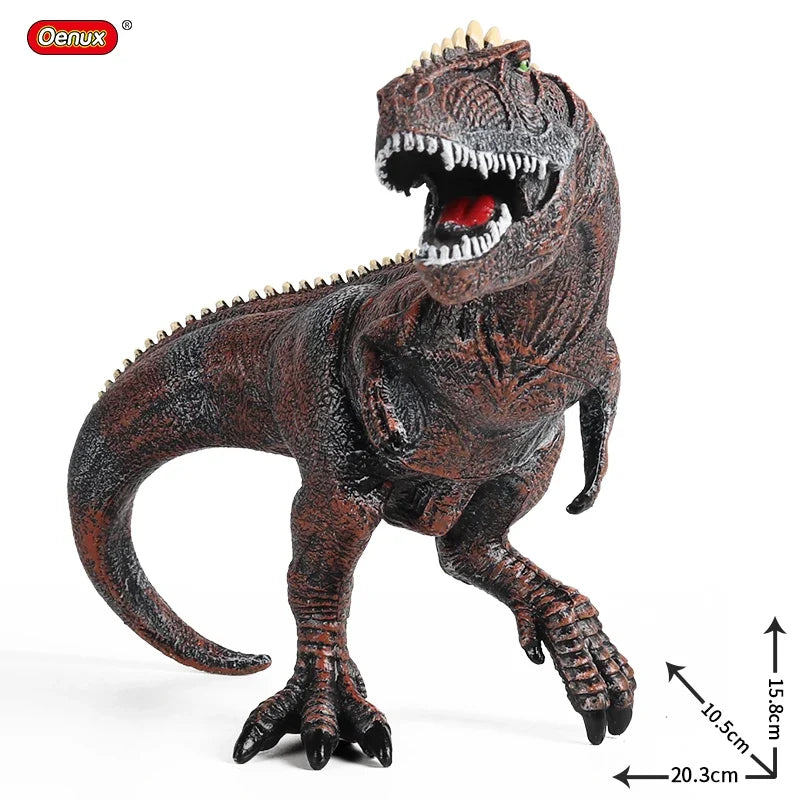 Oenux Dinosaurs World Action Figures | Savage Jurassic Indominus Rex Spinosaurus Triceratops Collection