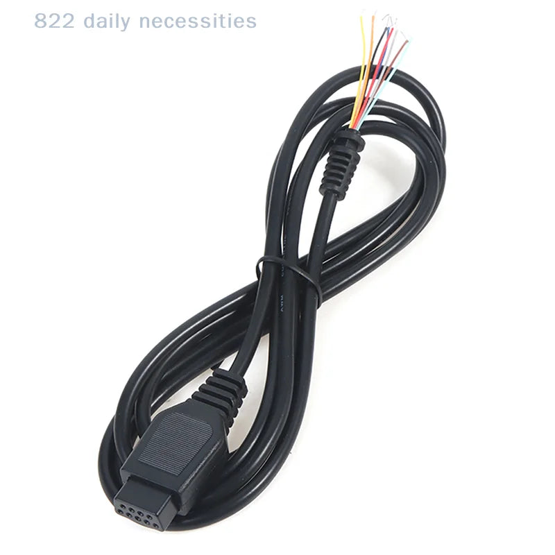 9 Pin 1.5M Extension Cable for Sega Genesis 2 MD2 Controller | Gamepad Cord