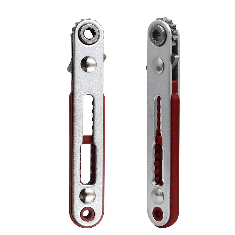 Mini Ratchet Wrench Set | 1/4 Inch Drive Hex Torx Screwdriver Bits