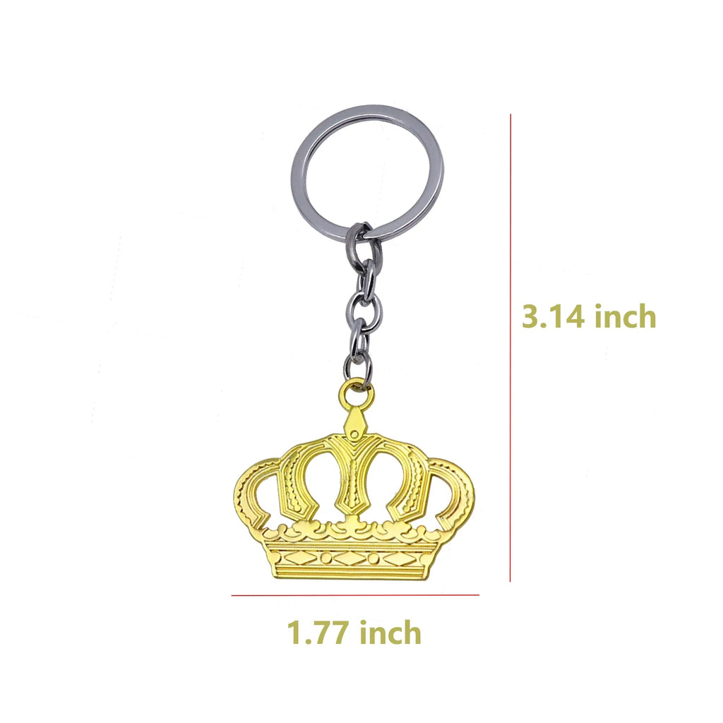 Mini Crown Keychain | Metal Car Keychain Pendant
