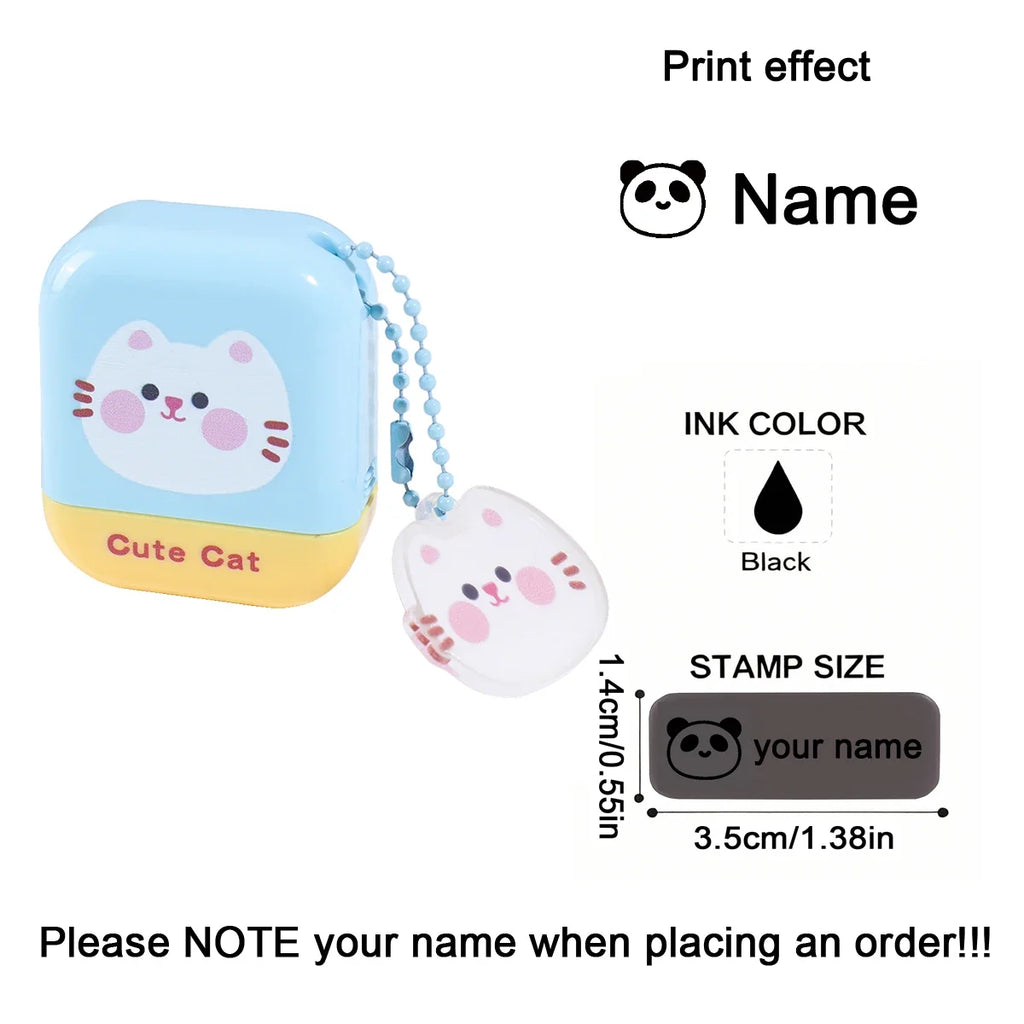 Custom Name Stamp for Clothes and School Uniforms | Personalized Belongings Marker