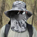 UV Protection Sun Hat | Outdoor Fishing and Hiking Cap with Neck Flap
