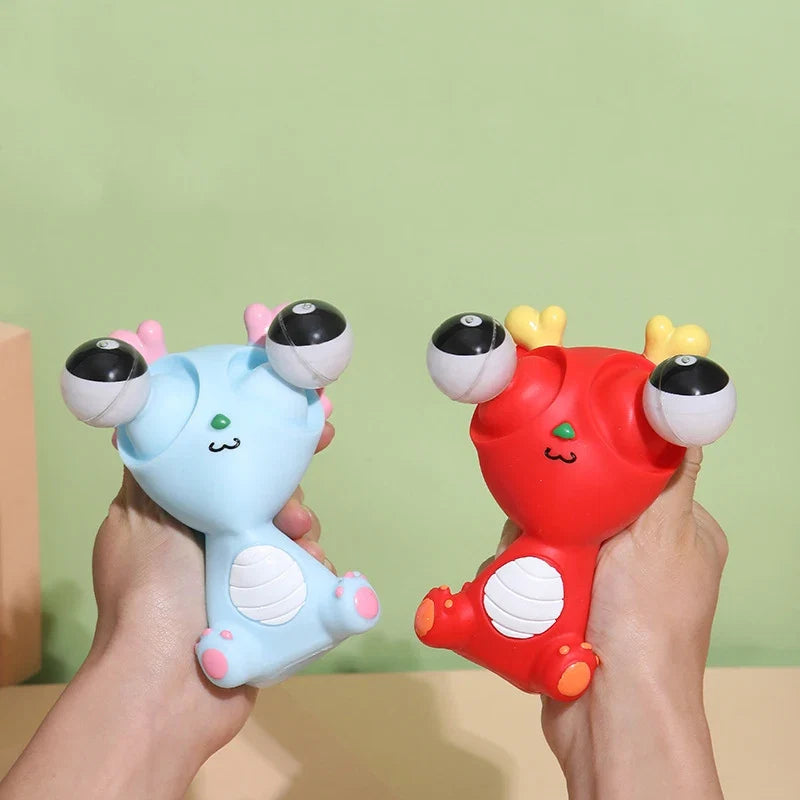 Squeeze-Activated Pop-Up Dragon Toy | Sensory Decompression Stress Relief