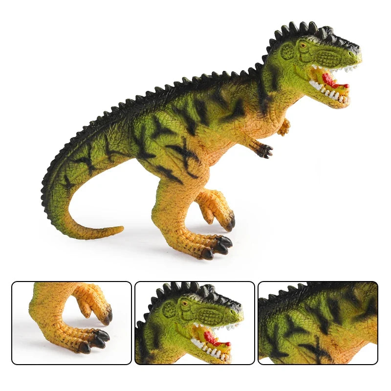 Oenux Jurassic Dinosaurs Action Figures Set | 5 Realistic PVC Models Collection Toy