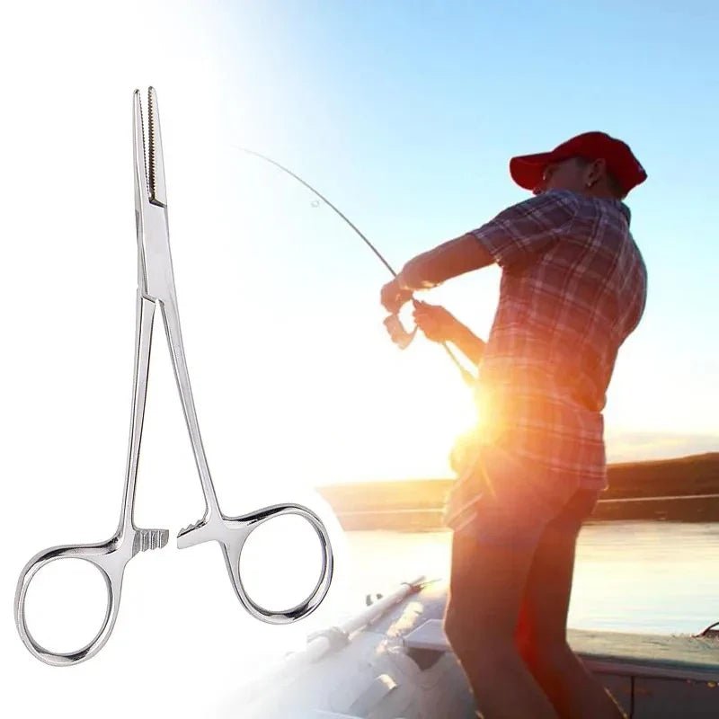 Stainless Steel Hemostatic Forceps | Locking Clamp Tool for Surgery and Crafts