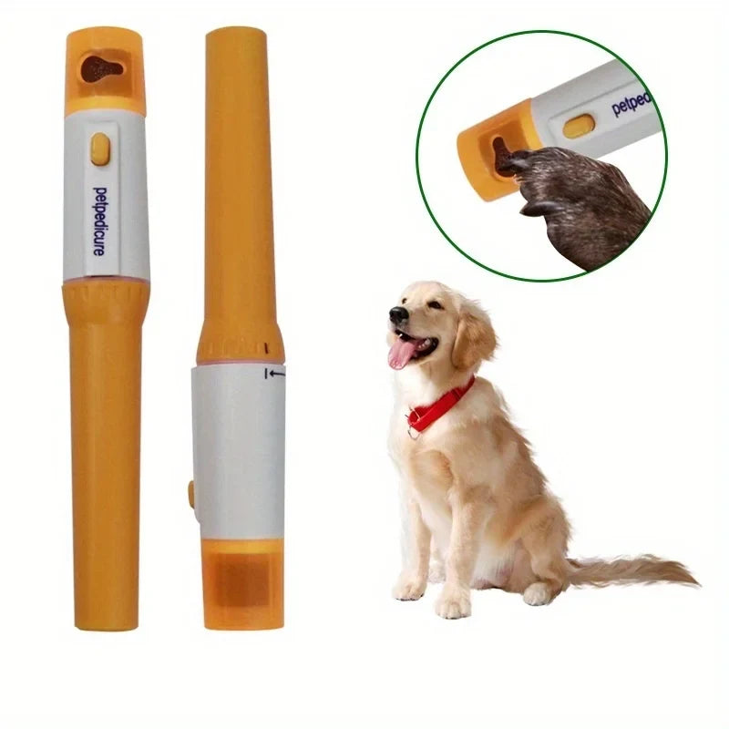 Quiet Pet Nail Grinder | Electric Dog and Cat Claw Trimmer