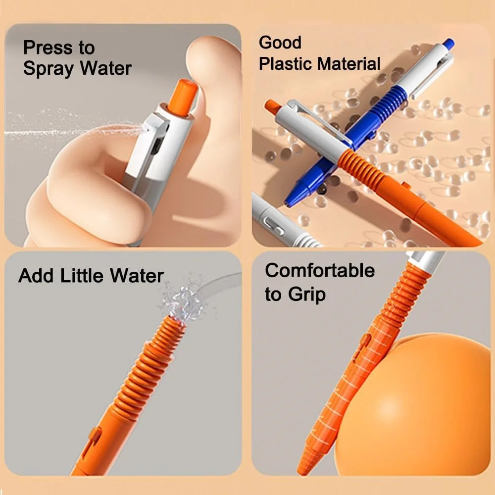 Water Spray Pen Toy | 2-in-1 Writing and Prank Squirt Pen
