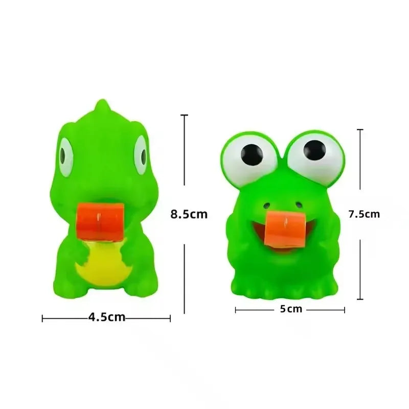Creative Fidget Decompression Pinch Toy | Frog and Dinosaur Stress Relief Squeeze Toy