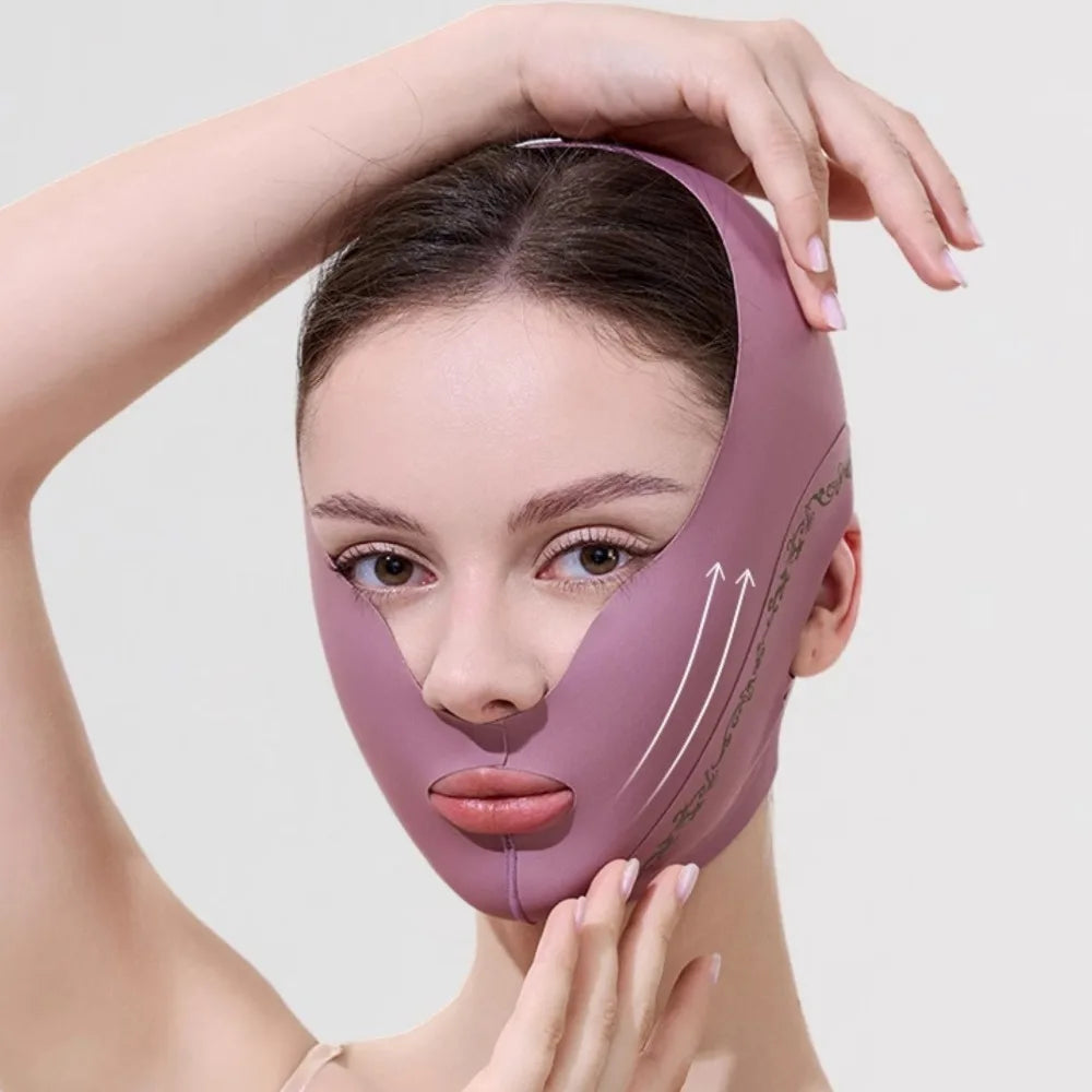 Upgraded Face Slimming Bandage | V Line Face Shaper and Chin Cheek Lifting Belt
