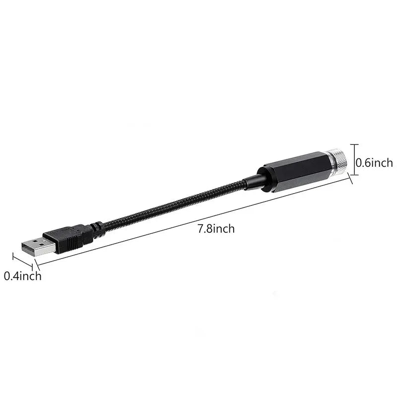 LED Starry Sky Lamp Car Laser Star Roof Light | 5V USB Galaxy Projector for Room Ceiling Decor